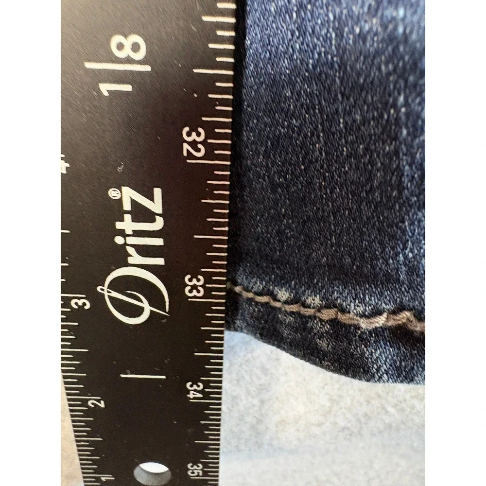 Buckle BKE Tyler Straight Leg Jeans Mens 38x34 Blue Denim Dark Washed Premium
